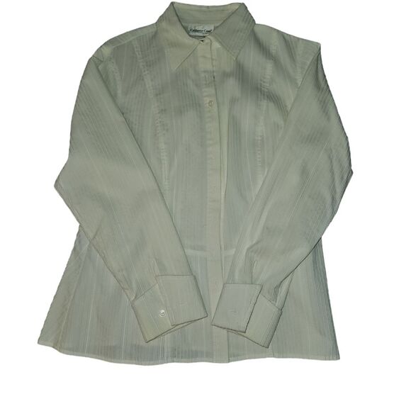 90'S COLDWATER CREEK SZ 4 LONG SLEEVE SHIRT - Picture 1 of 5